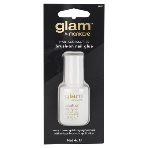 manicare glam brush-on glue- 4g