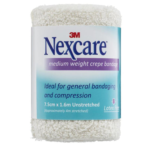 Nexcare Med Crepe Bnd 7.5 cm X 1.6m