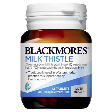 blackmores milk thistle 42 tablets
