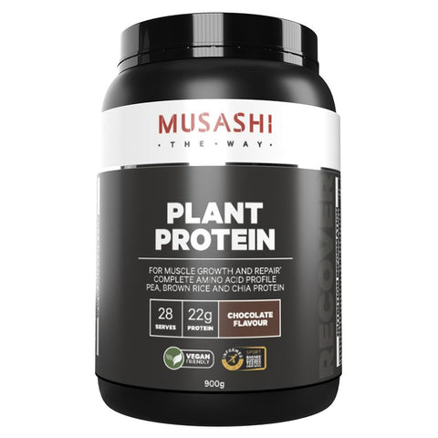 musashi plant protein chocolate 900g