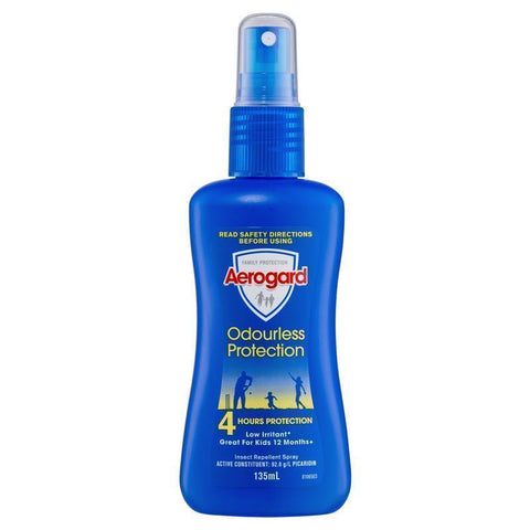 aerogard odourless insect repellant 135ml pump