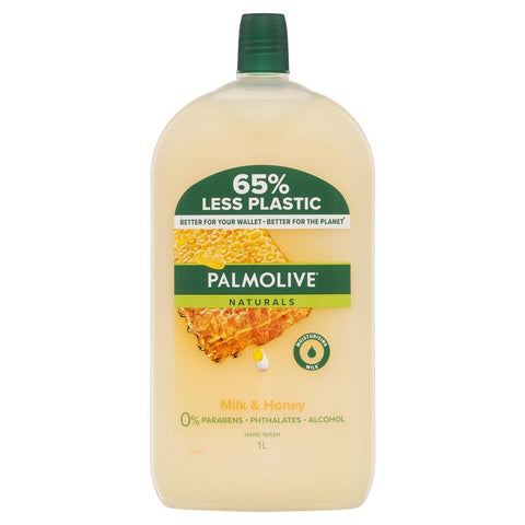 palmolive naturalspalmolive naturals hand wash milk & honey liquid1L