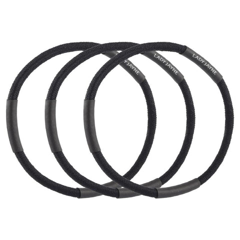 lady jayne 2283b elastic thick non-slip black 2mm