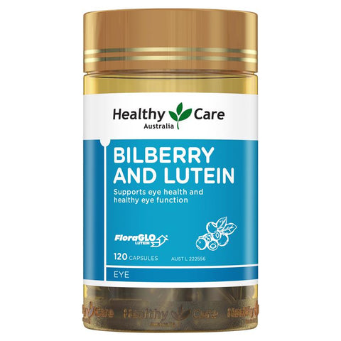 healthy care bilberry lutein 120 capsules