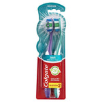 colgate toothbrush 360 degree medium twin pack