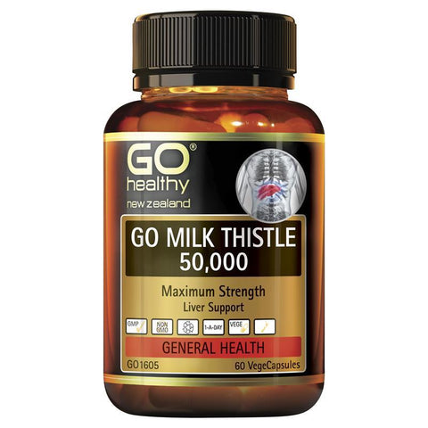 go healthy milk thistle 50000 60 vegecapsules
