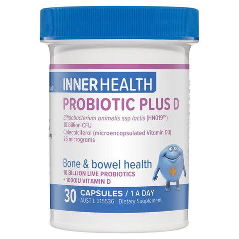 inner health probiotic plus d 30 capsules