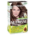 garnier nutrisse permanent hair colour - 5 chocolate brown (enriched with 4 natural oils)