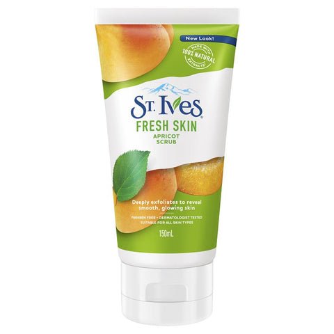 st ives fresh skin scrub apricot 150ml