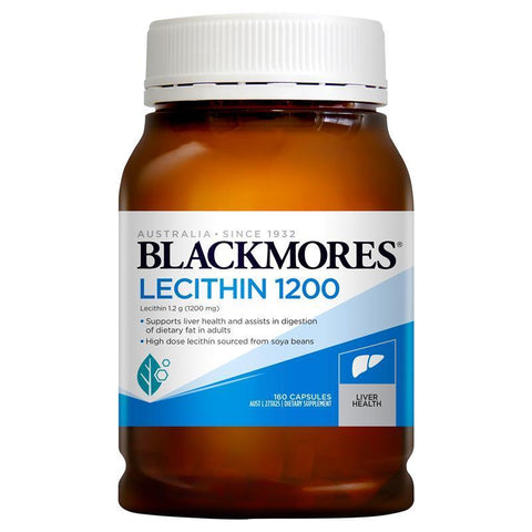 blackmores lecithin 1200 160 capsules