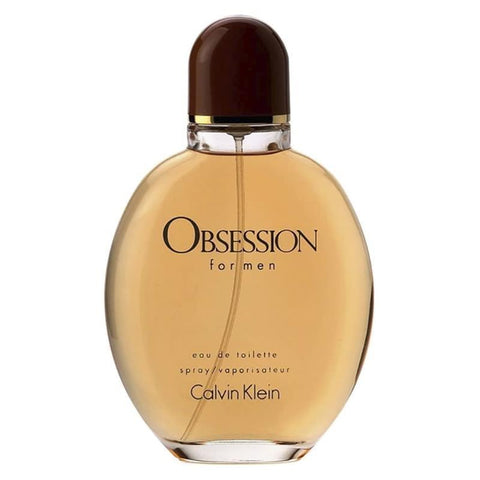 calvin klein obsession for men eau de toilette 125ml