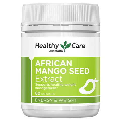 healthy care african mango seed extract 150mg 60 capsules