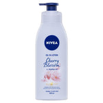 nivea body oil in lotion cherry blossom jojoba 400ml