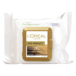 loreal paris age perfect cleansing wipes 25 pack