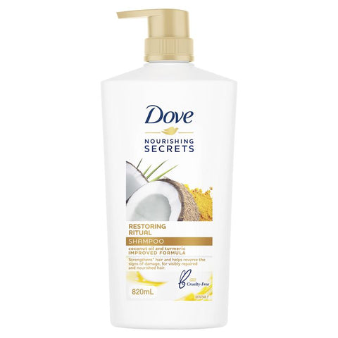 dovedove shampoo restoring ritual 820mL