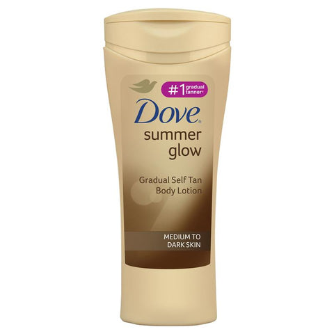 dove summer glow medium - dark skin 400ml