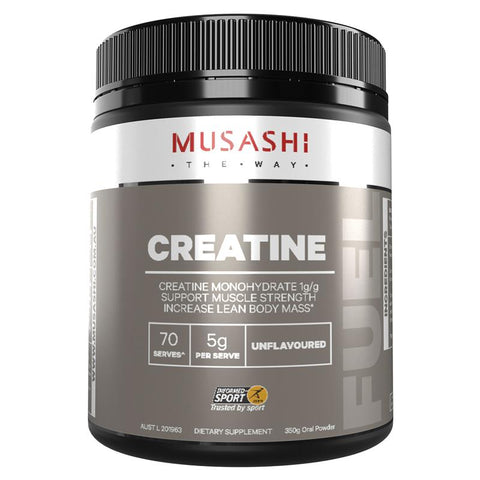 musashi creatine unflavoured 350g