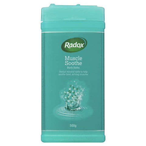 radox bath salts muscle soothe 500ml