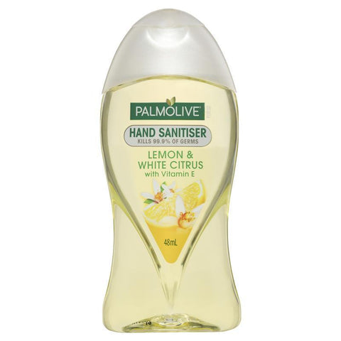 Palmolive Non-sticky Hand Sanitiser Limited Edition Lemon & White Citrus 48mL