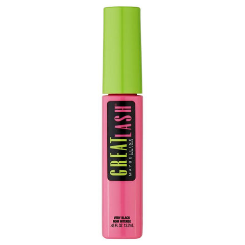 maybelline great lash volumizing mascara - very black