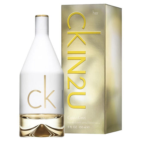 calvin klein ck in2u for her eau de toilette 150ml spray