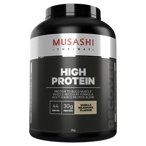 musashi high protein vanilla 2kg