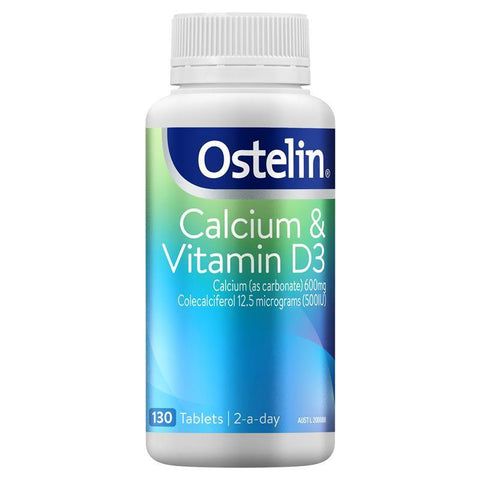 ostelin calcium & vitamin d3 130 tablets