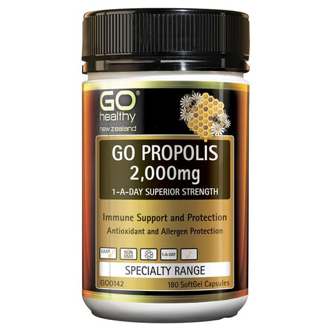 go healthy propolis 2000mg 180 capsules