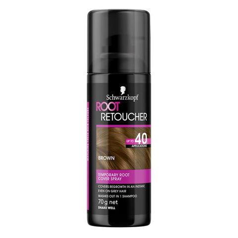 Schwarzkopf Root Retoucher Brown Temporary Root Cover Spray 70g