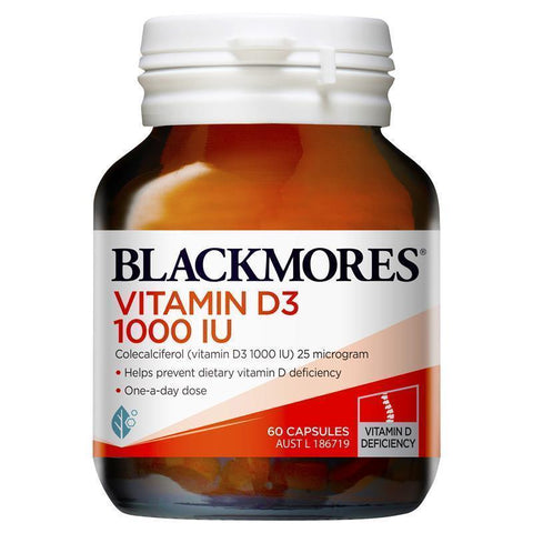 blackmores vitamin d3 1000iu 60 capsules