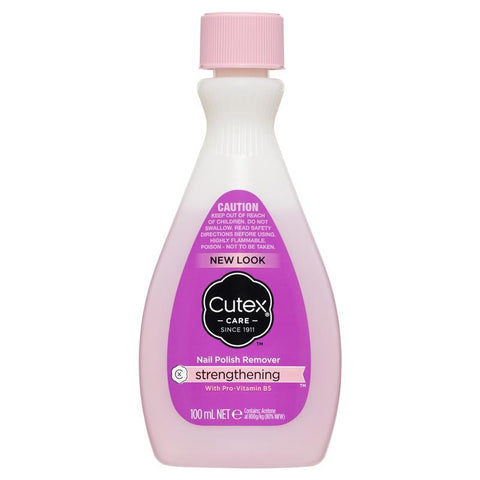 cutex nail polish remover strengthening 100ml
