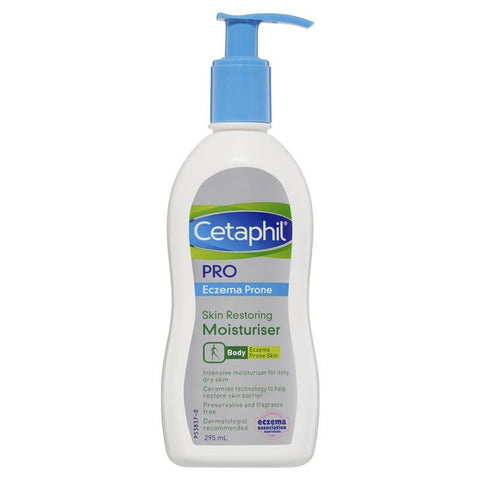 cetaphil pro eczema prone skin restoring moisturiser 295ml