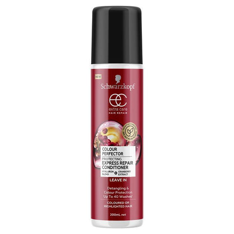 schwarzkopf extra care colour perfector protecting express repair conditioner 200ml
