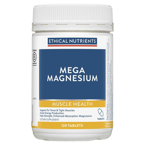 ethical nutrients mega magnesium 120 tablets