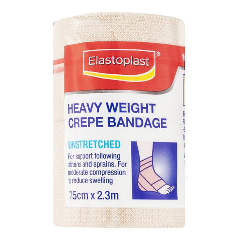 Elastoplast Bandage Crepe Unstretched 7.5cm x 2.3m