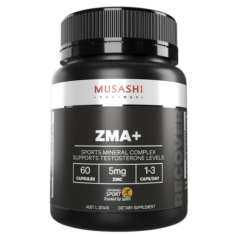 musashi zma+ 60 capsules