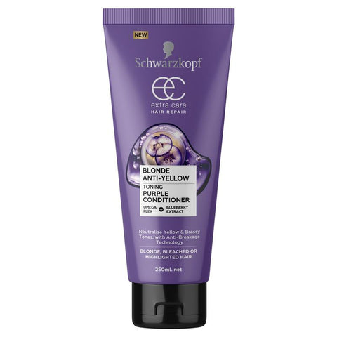 Schwarzkopf Extra Care Blonde Purple Conditioner Purple Mid 250ml