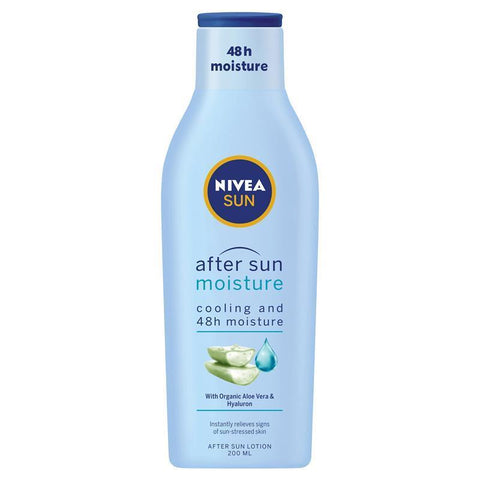 nivea sun moisturising after sun lotion 200ml