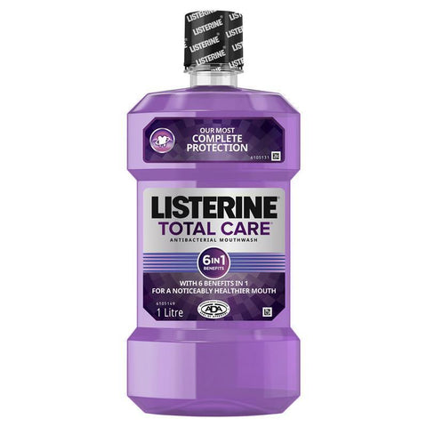 listerine total care mouthwash 1 litre