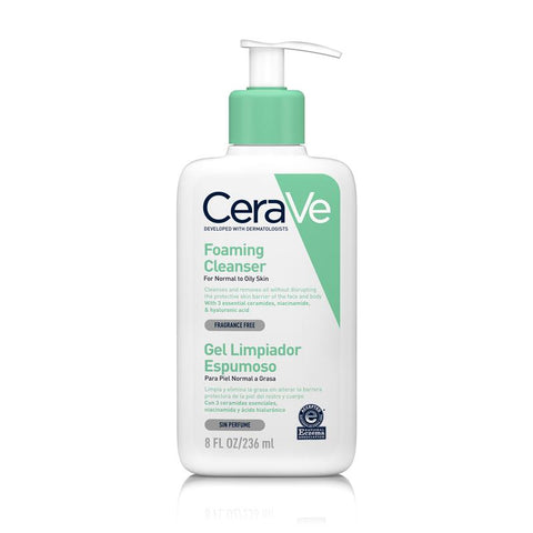 cerave foaming cleanser 236ml