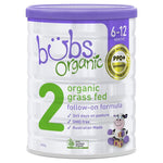 bubs organic grassfed follow-on milk formula 800g