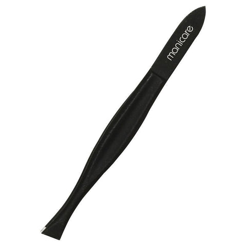 manicare slant tweezers gunmetal 35000