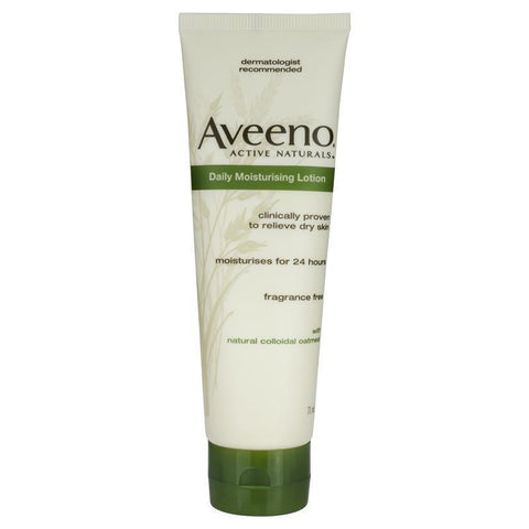 aveeno active naturals daily moisturising fragrance free lotion 71ml travel size