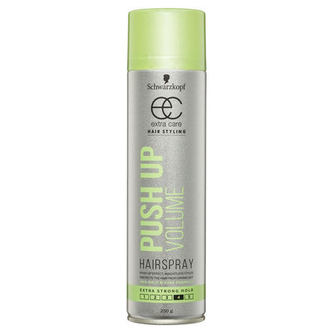 schwarzkopf extra care volume power hairspray 250g
