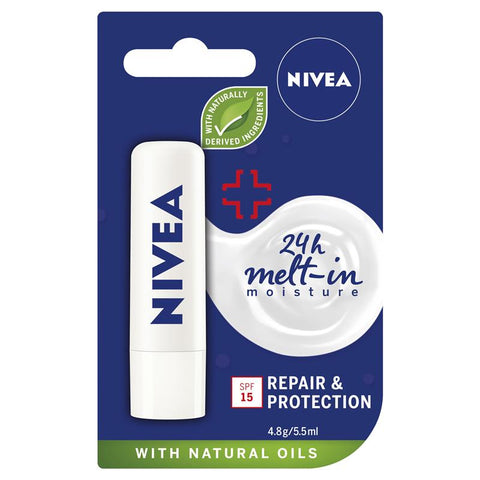 nivea lip care repair & protection 4.8g