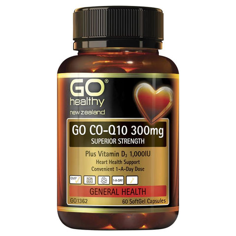 Go Healthy CoQ10 300mg   (60c)