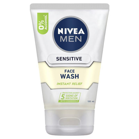 nivea men sensitive face wash 100ml