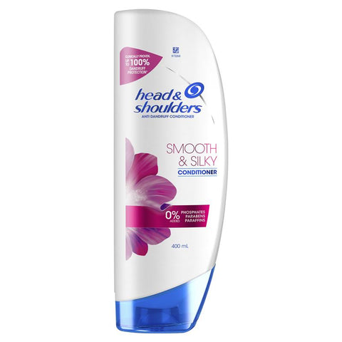 head & shoulders smooth & silky conditioner 400ml
