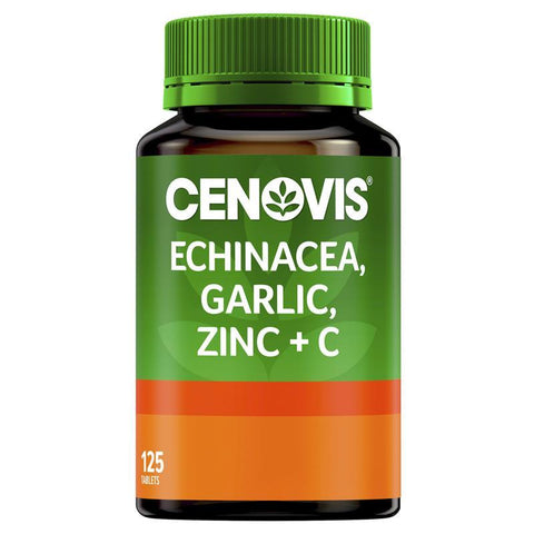 cenovis echinacea garlic zinc and c 125 tablets