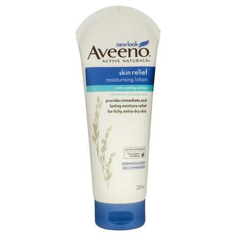 aveeno active naturals skin relief moisturising lotion 225ml
